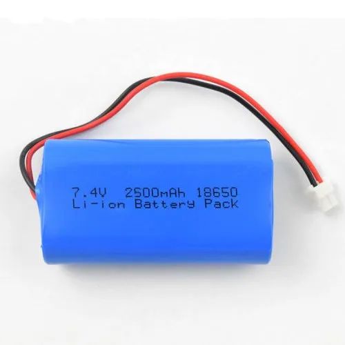 7.4V 2500mAh Li-ion battery (1C)
