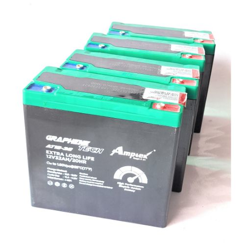 Amptek 12V 32Ah Lead acid battery (set of 4)
